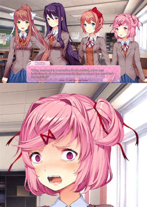 doki doki literature club nude|Rule 34 .